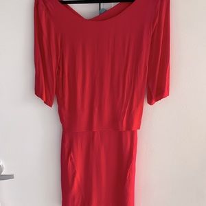 Sandro red dress